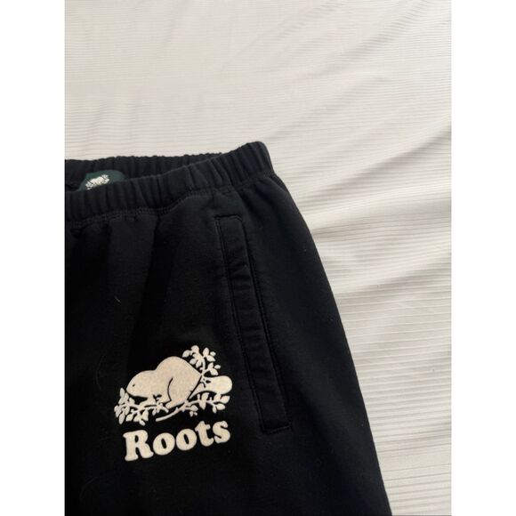 Roots Canada Tapered Black Jogger Sweatpants Black Size XS - Picture 6 of 10